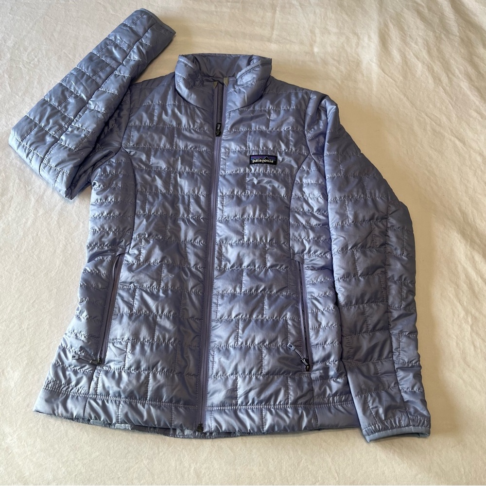 Patagonia Purple Primaloft Gold insulation Quilted Jacket